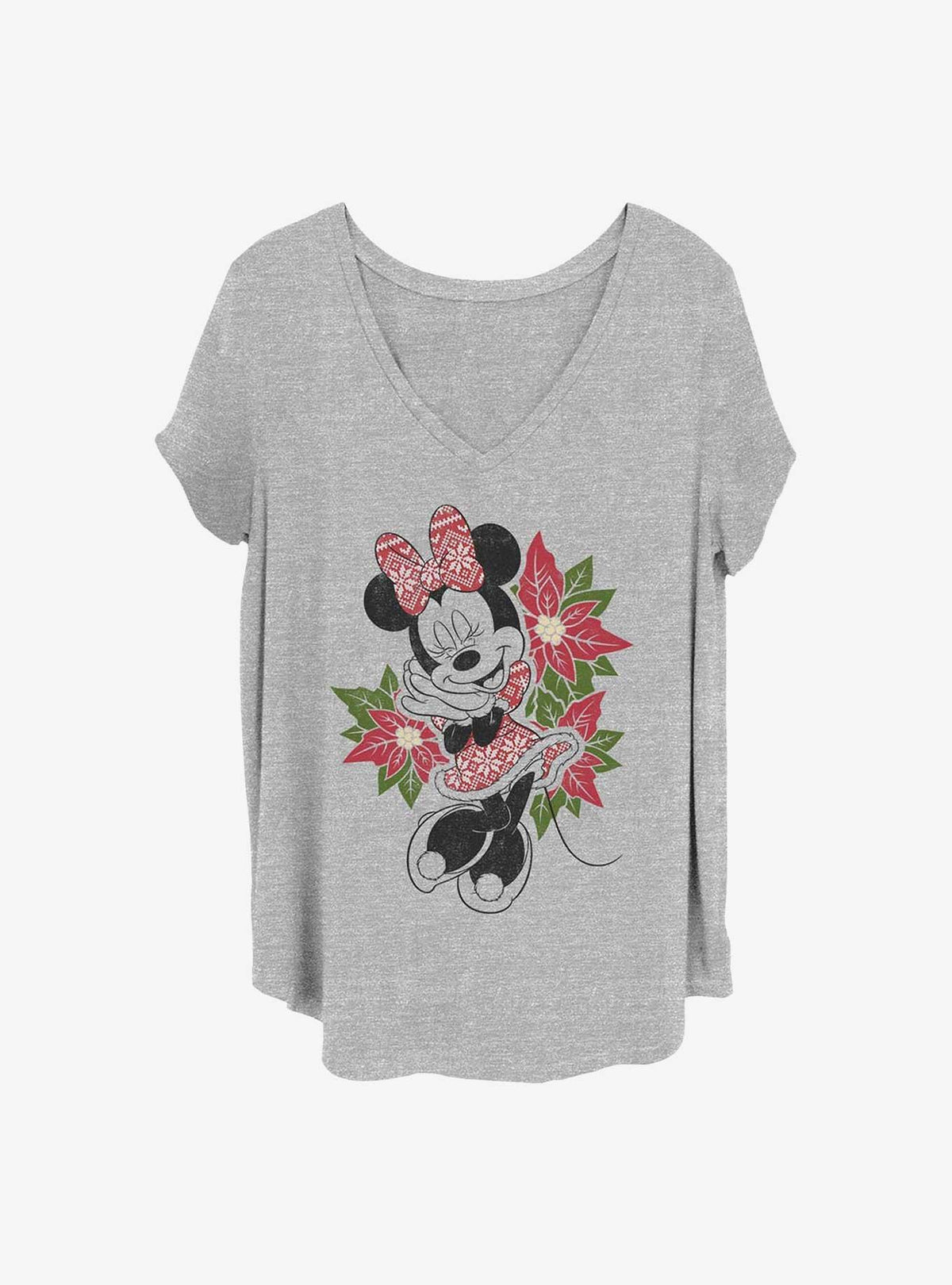 Minnie Mouse Christmas Minnie Girls T-Shirt Plus Size