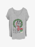 Pluto Christmas Pluto Girls T-Shirt Plus Size