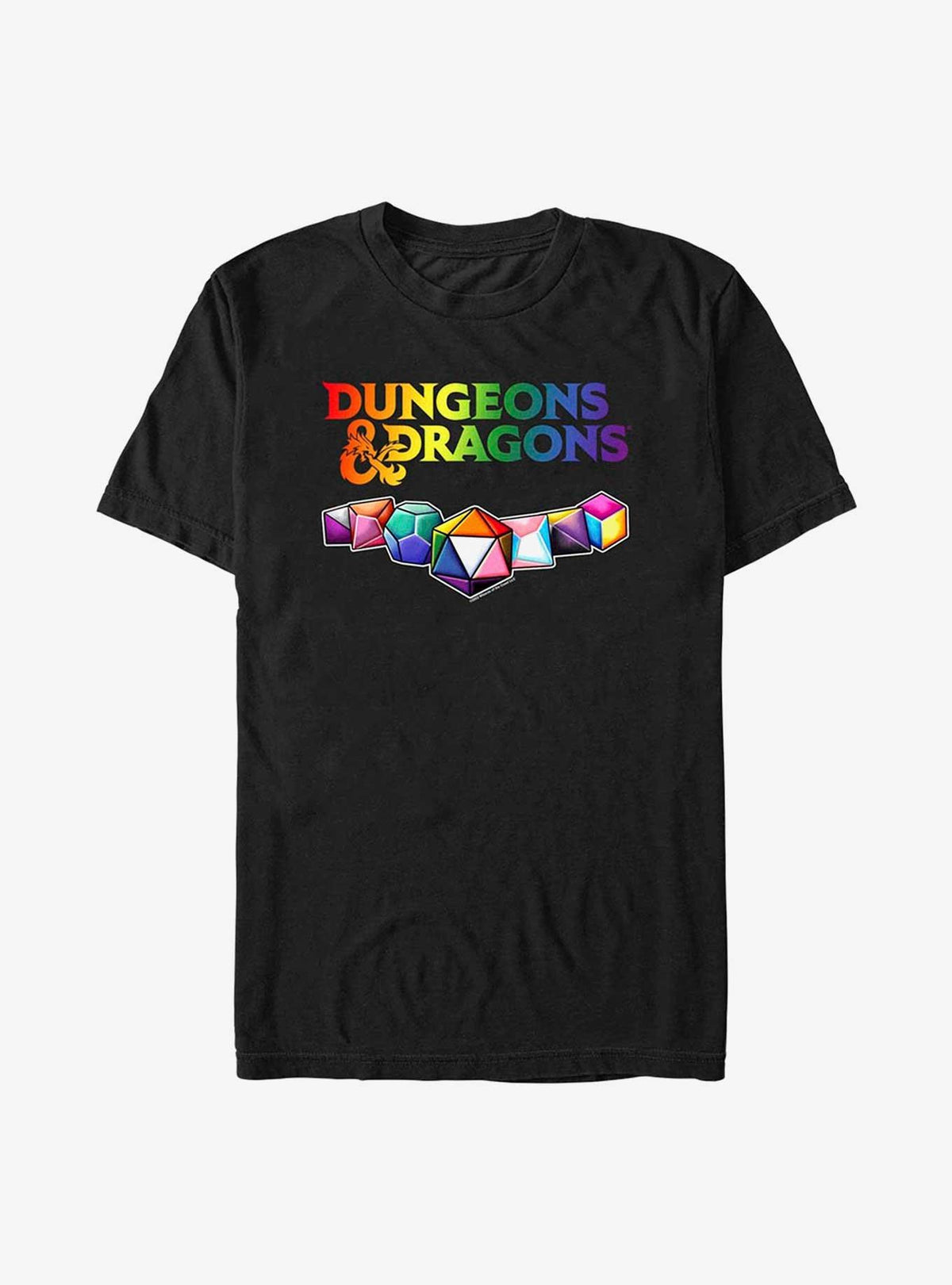 Dungeons Dragons Pride Dice Pride T-Shirt