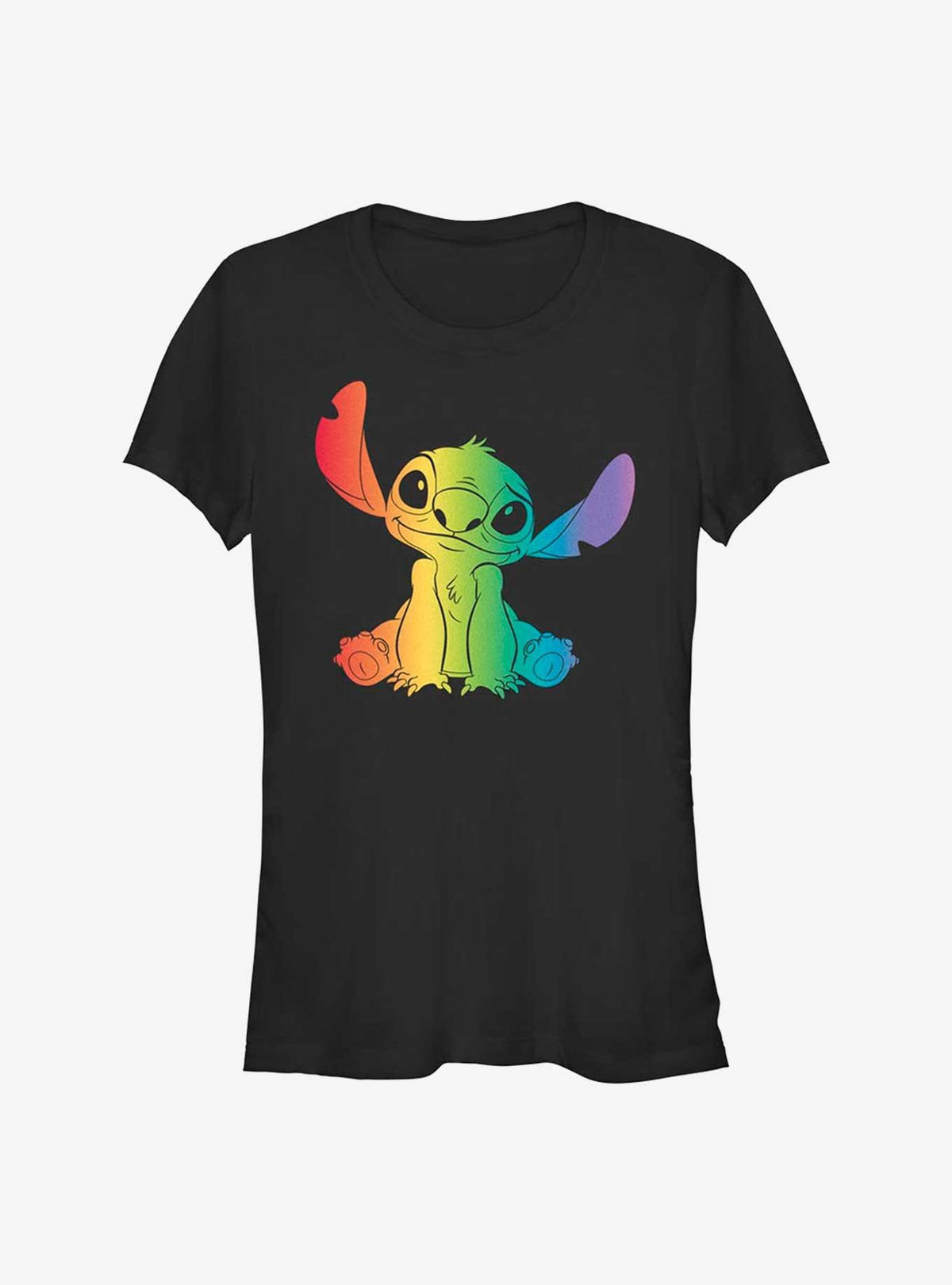 island alien duo cute blue alien Fill Pride T-Shirt