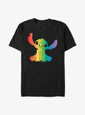 island alien duo cute blue alien Fill Pride T-Shirt 2