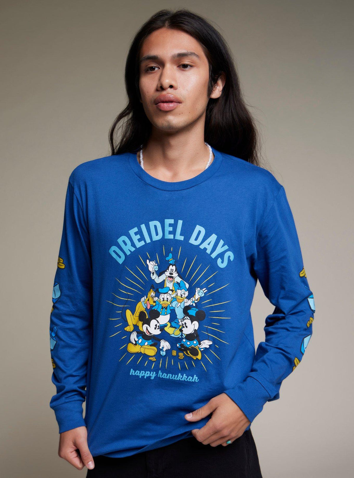 Our Universe Holiday Hanukkah Long-Sleeve T-Shirt