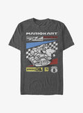 Nintendo retro platform gamer Kart Racing Team T-Shirt 2