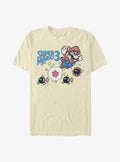 Nintendo retro platform gamer Bros 3 Retro T-Shirt