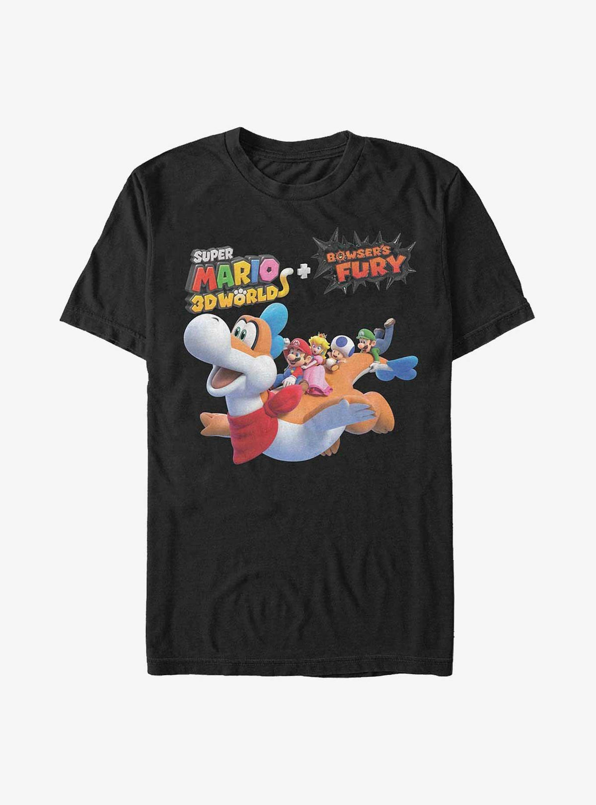 Nintendo retro platform gamer Fly Through T-Shirt