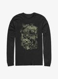 Nintendo fantasy adventure The Hyrule Map Long-Sleeve T-Shirt