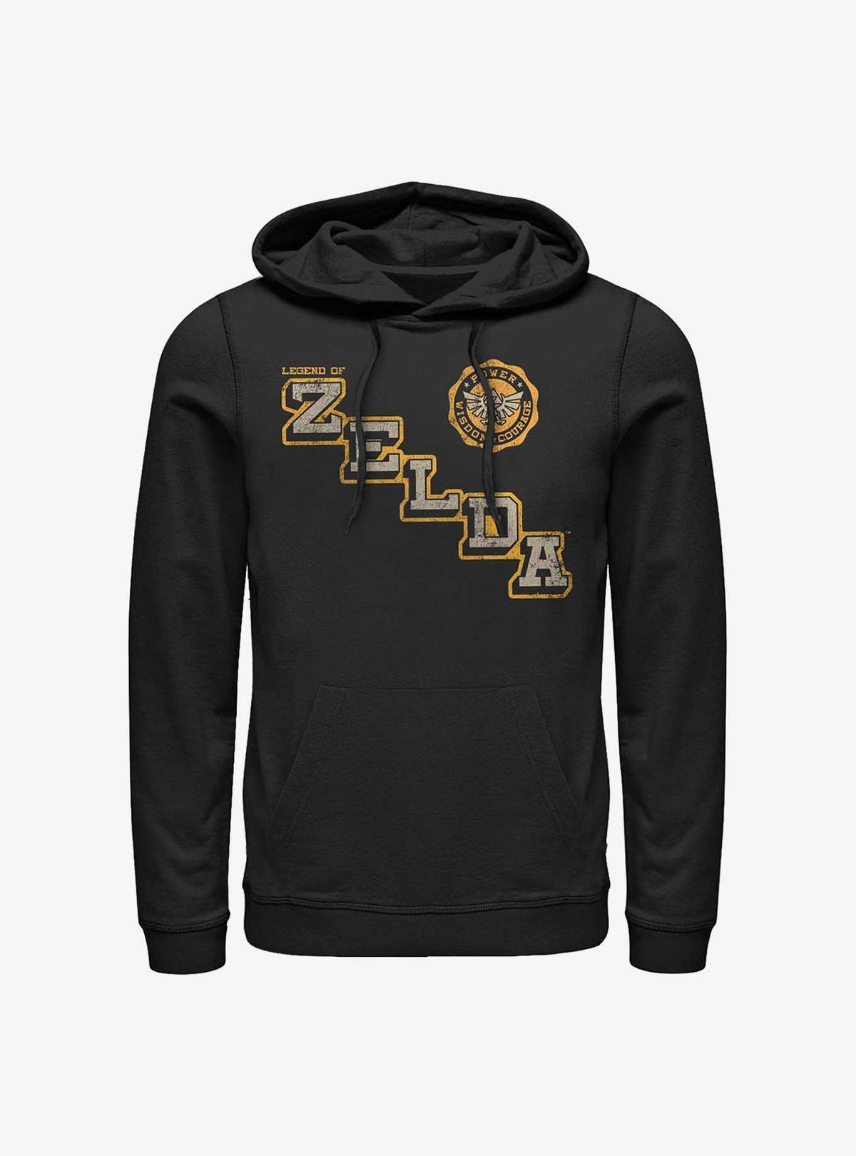 Nintendo fantasy adventure Varsity Triforce Hoodie