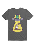 Kawaii Cat Abduction By Alien T Shirt T Shirt Premium Print Gift Ready
