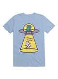 Kawaii Cat Abduction By Alien T Shirt T Shirt Comfort Fit Humor Gift