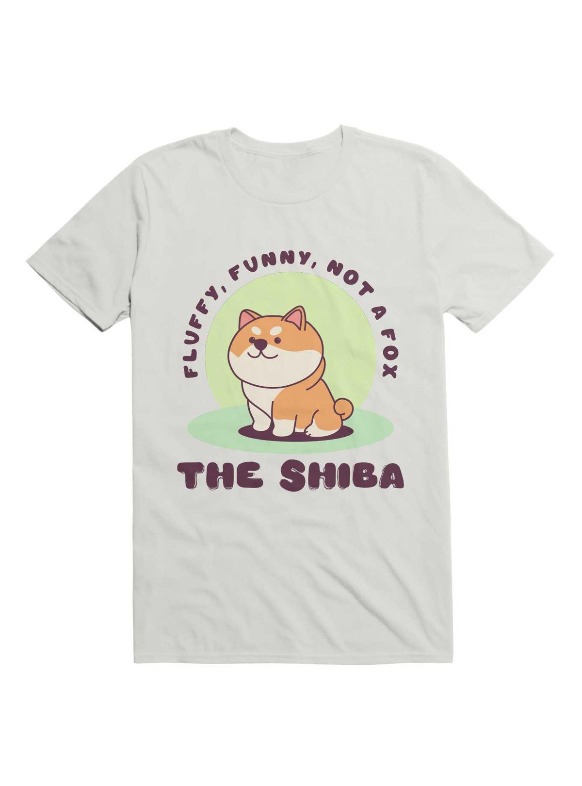 Kawaii The Shiba Fluffy Funny Not a Fox T Shirt T Shirt Streetwear Style Best Seller Look