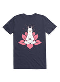 Kawaii Cute Llama Doing Yoga Llamaste Namaste Funny Meditation T Shirt T Shirt Streetwear Style Funny Quote