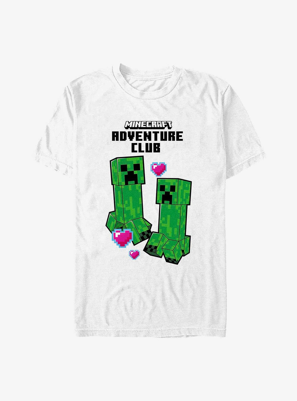 block building gamer Creeper Adventure Club T-Shirt