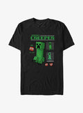block building gamer Creeper Intel T-Shirt