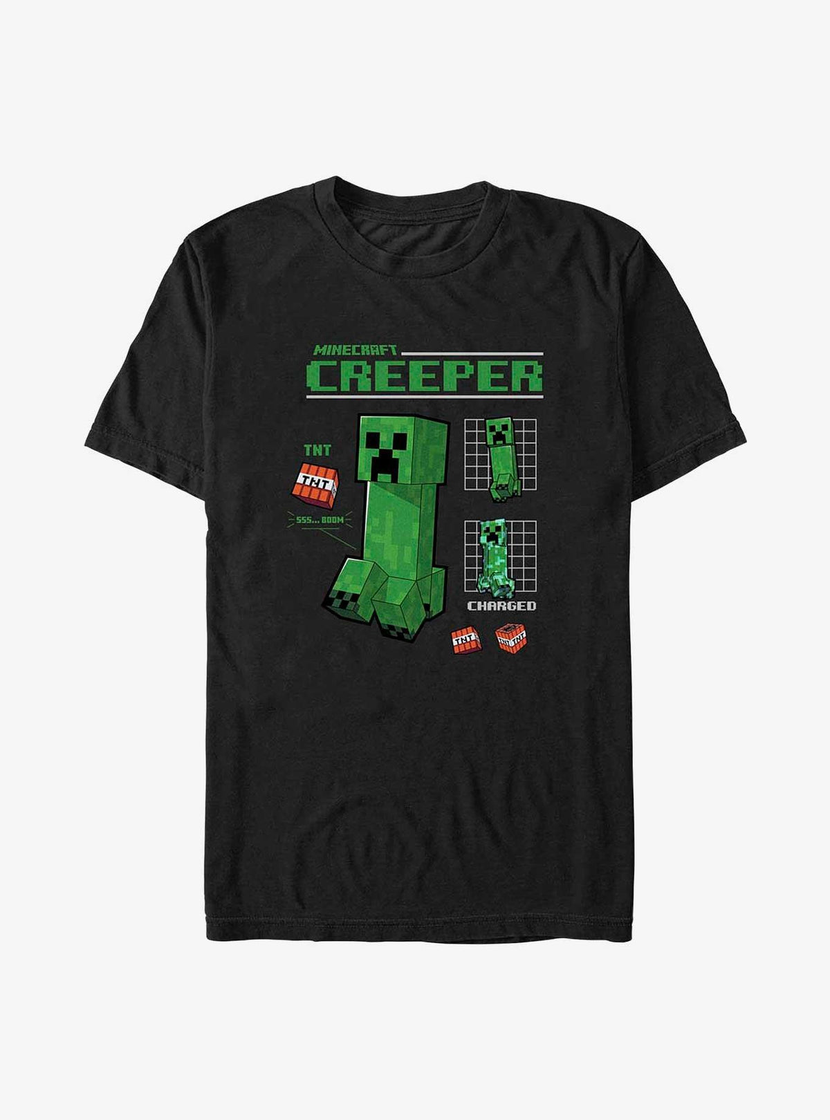 block building gamer Creeper Intel T-Shirt