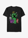 block building gamer Crowned Creeper T-Shirt