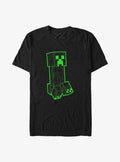 block building gamer Neon Creeper T-Shirt