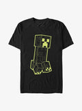block building gamer Neon Creeper T-Shirt 2