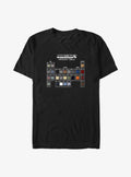 block building gamer Periodic Elements T-Shirt