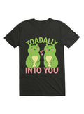Kawaii Toadally Into You Funny Frog Valentine s Day Pun T Shirt T Shirt High Search Demand Humor Gift