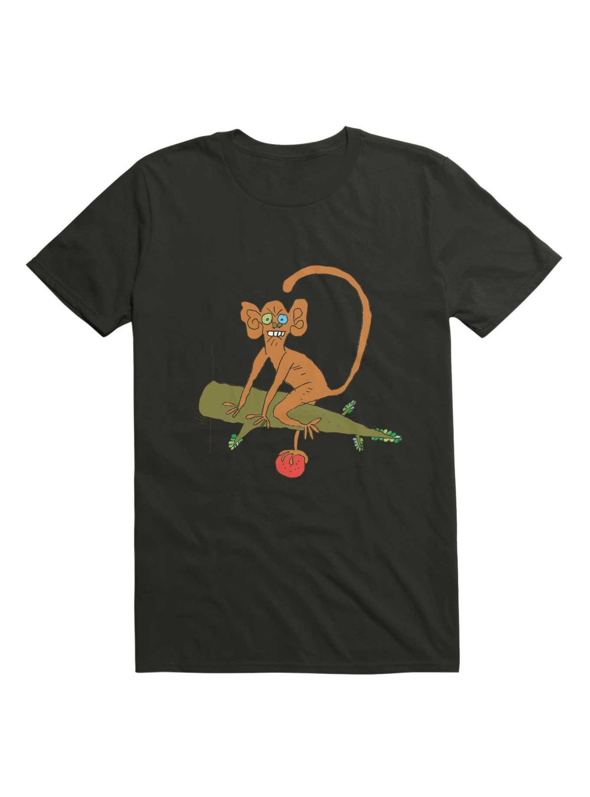 Kawaii Funny Monkey With Fruit T Shirt T Shirt Trending US Humor Gift