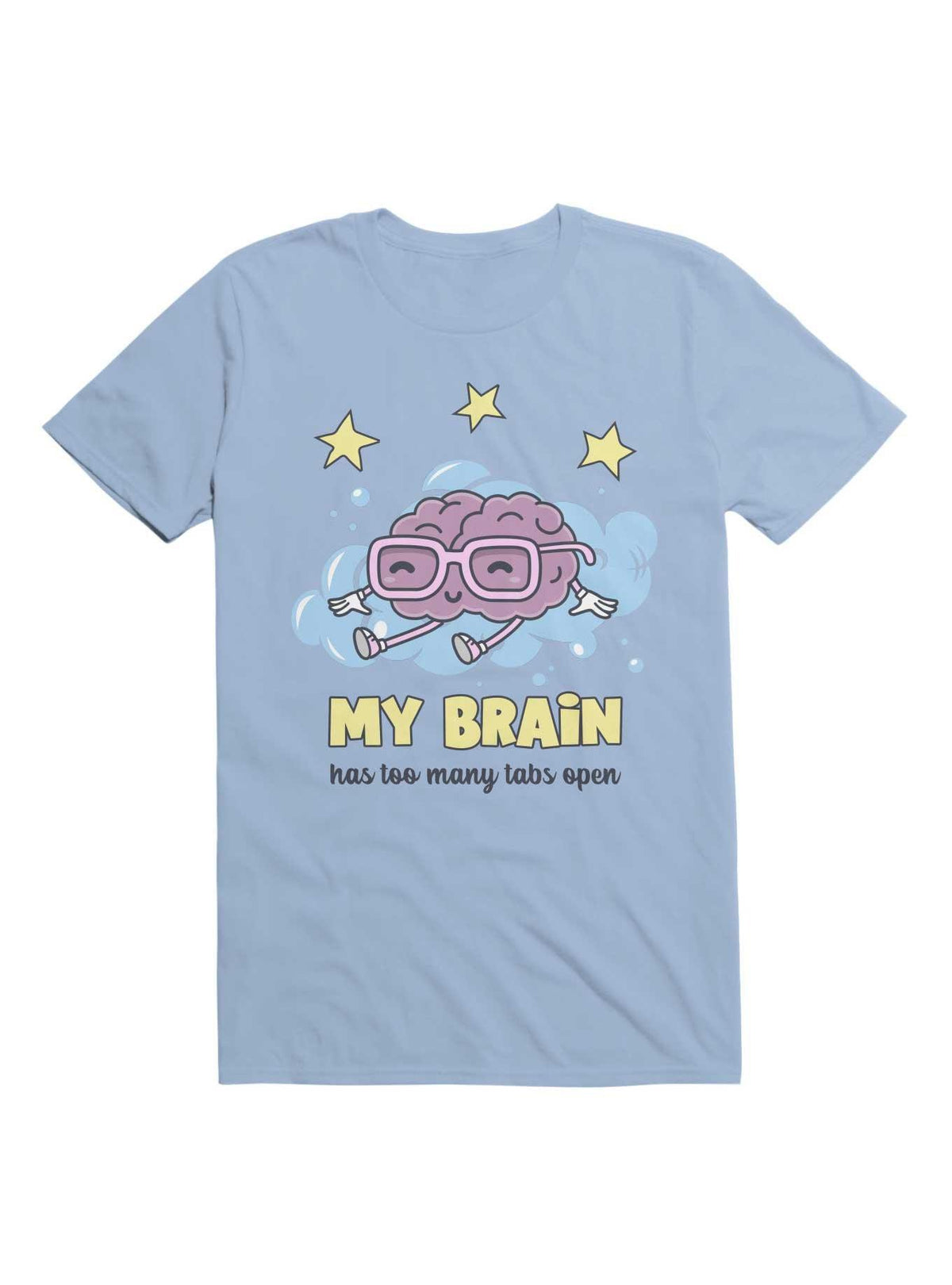 Kawaii My Brain Has Too Many Tabs Open T Shirt T Shirt High Search Demand Gift Ready