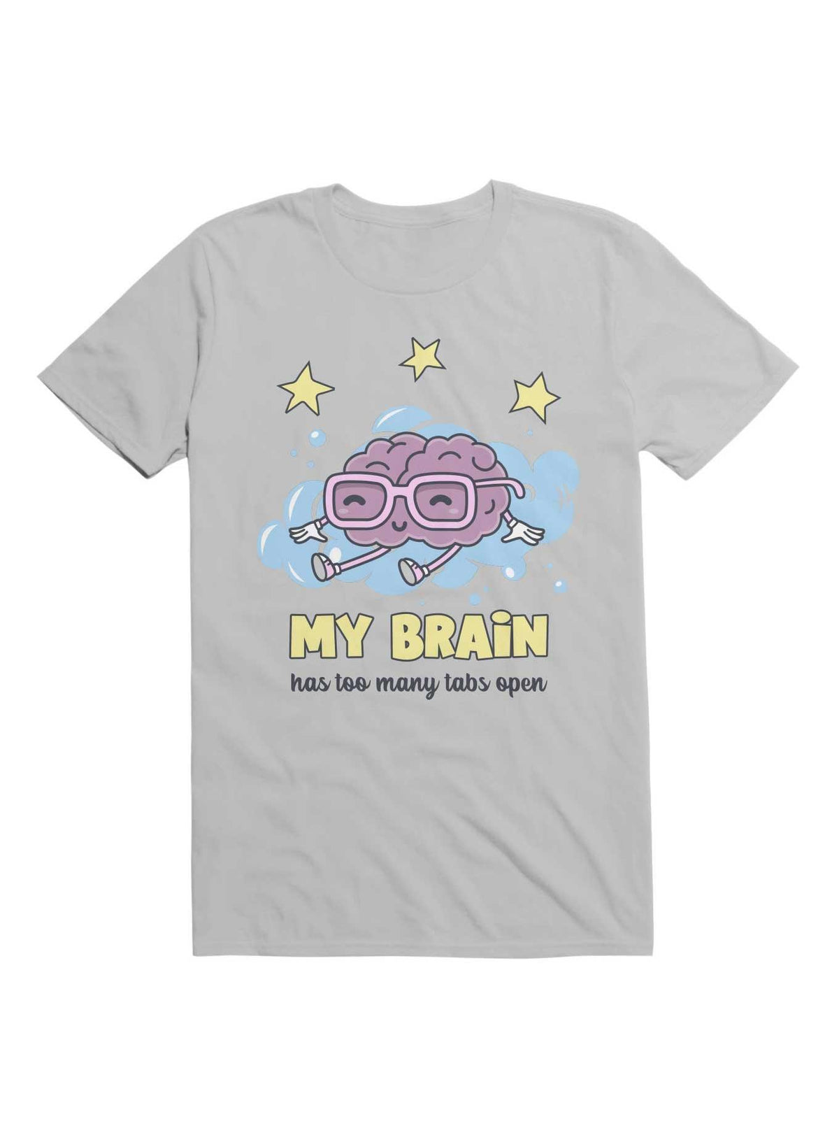 Kawaii My Brain Has Too Many Tabs Open T Shirt T Shirt High Search Demand Best Seller Look