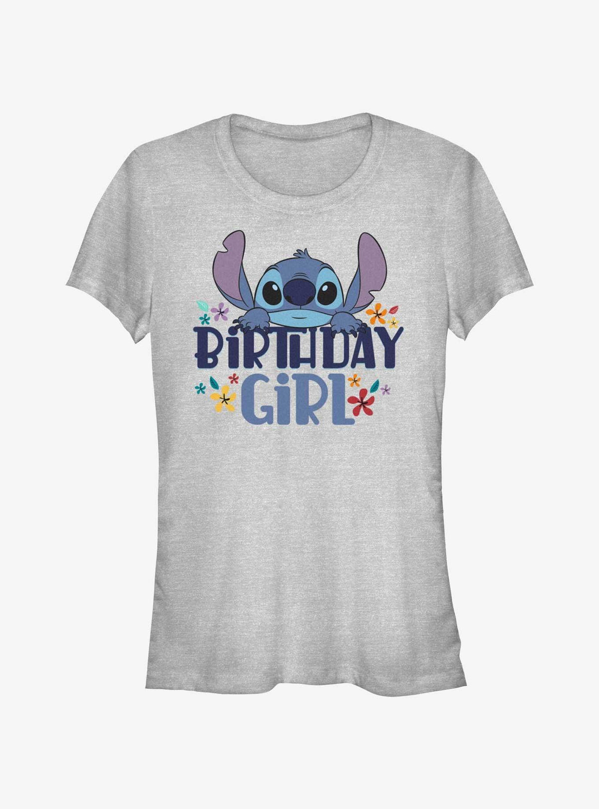 island alien duo Birthday Girl cute blue alien Girls T-Shirt