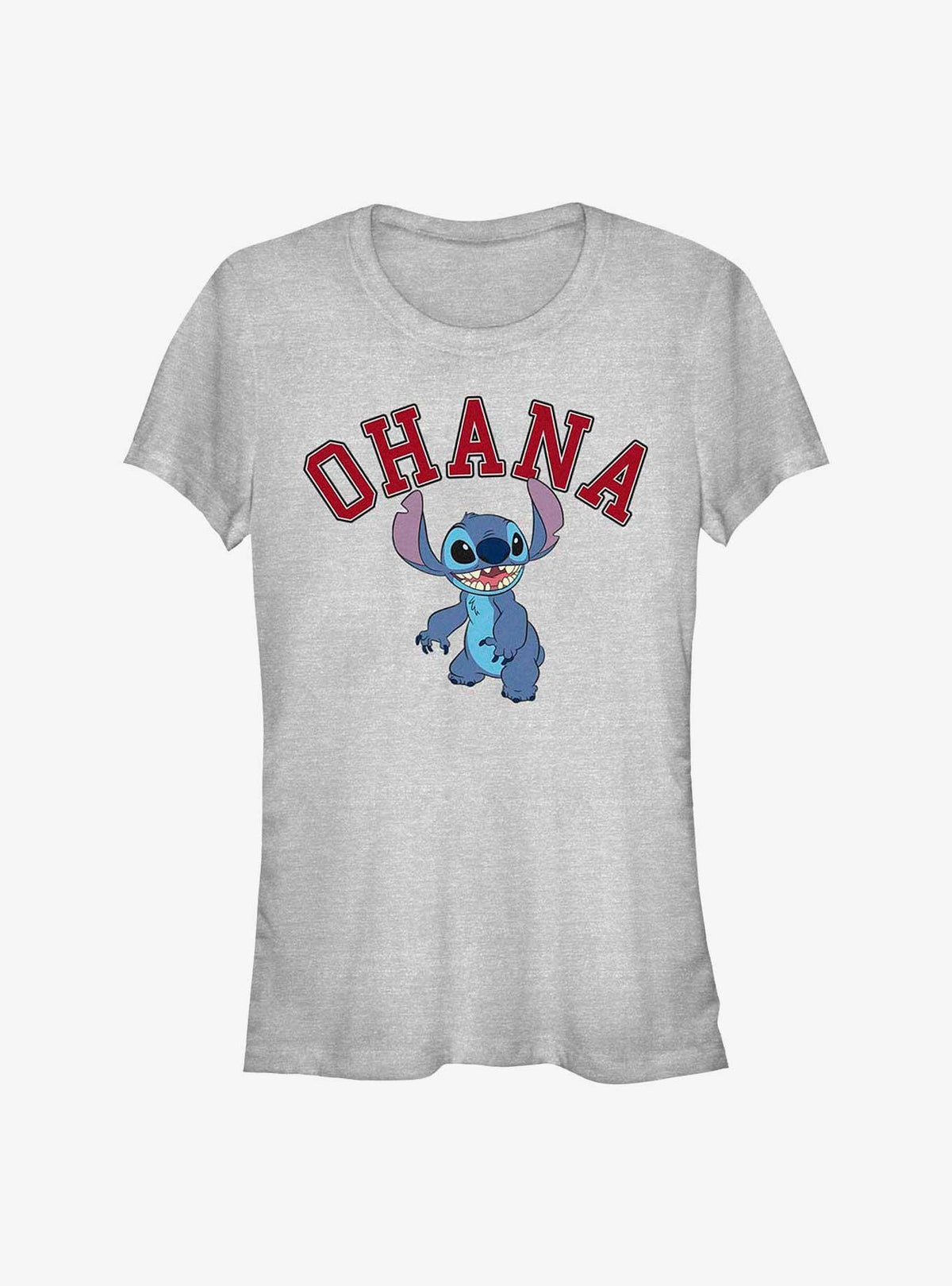 island alien duo Ohana Collegiate Girls T-Shirt