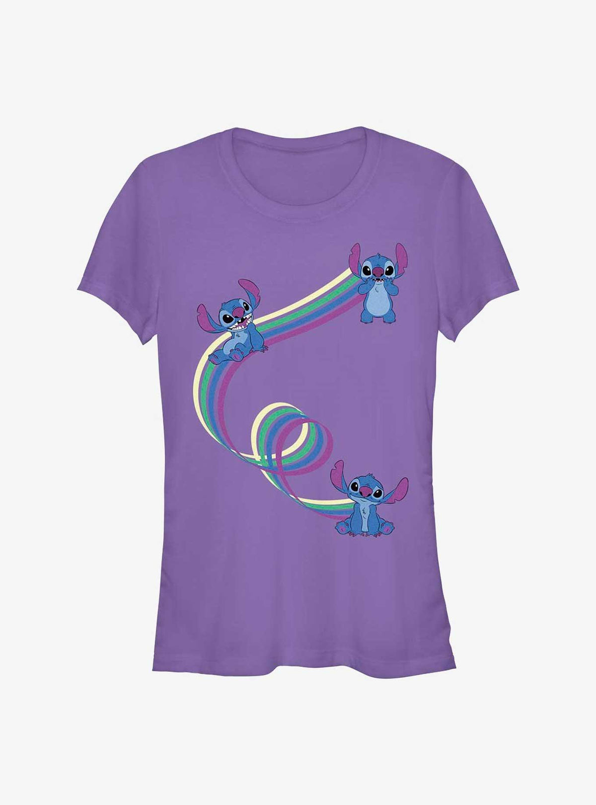 island alien duo Ribbon Stitches Girls T-Shirt