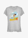 island alien duo Little Sister island girl Girls T-Shirt