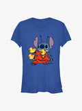 island alien duo Stick 'Em Up Girls T-Shirt
