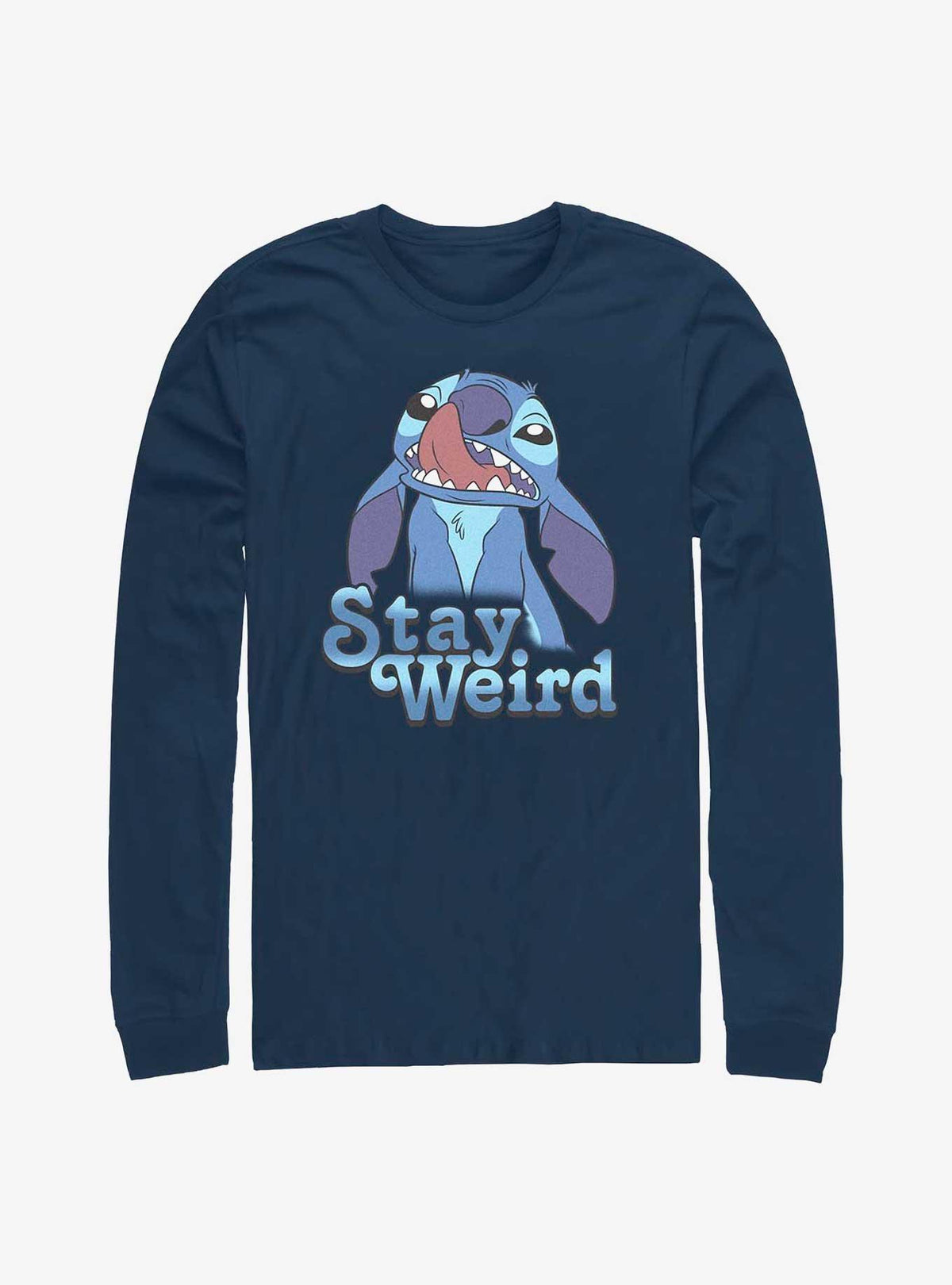 island alien duo Stay Weird Long-Sleeve T-Shirt