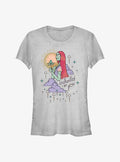 spooky holiday Sally Enchanted By You Girls T-Shirt