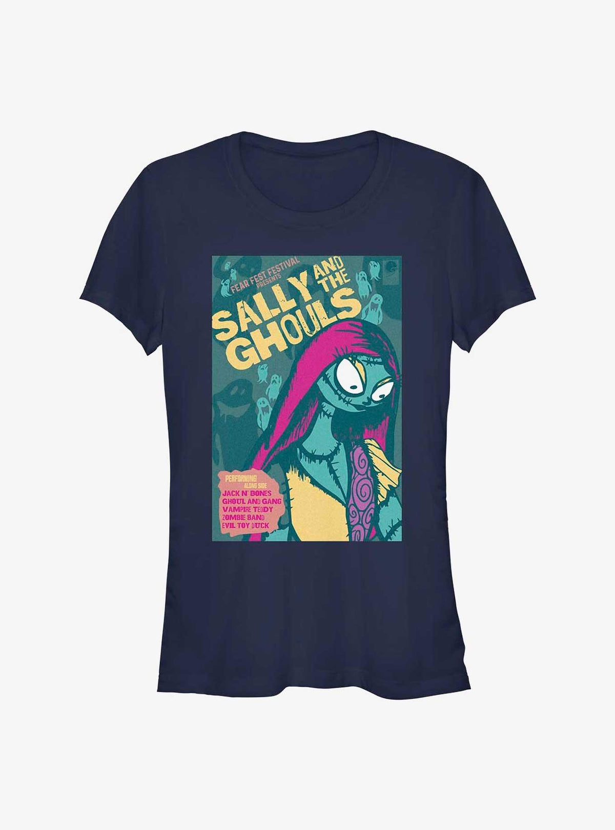 spooky holiday Fear Fest Sally Girls T-Shirt