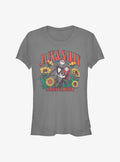 spooky holiday Jack and Sally Girls T-Shirt
