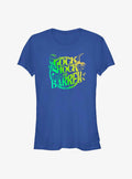 spooky holiday Lock Shock and Barrel Girls T-Shirt 3