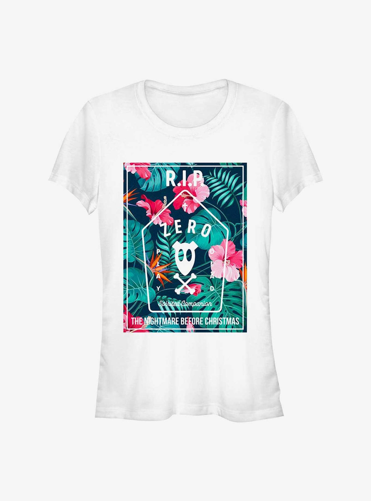 spooky holiday Tropical Zero Girls T-Shirt