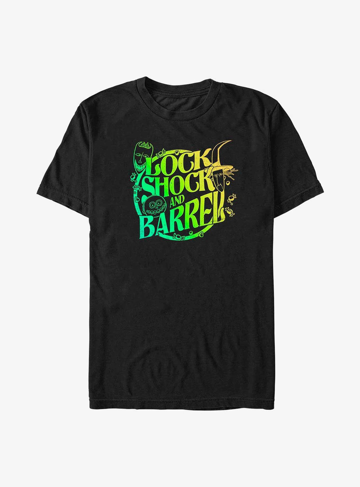 spooky holiday Lock Shock and Barrel T-Shirt 4