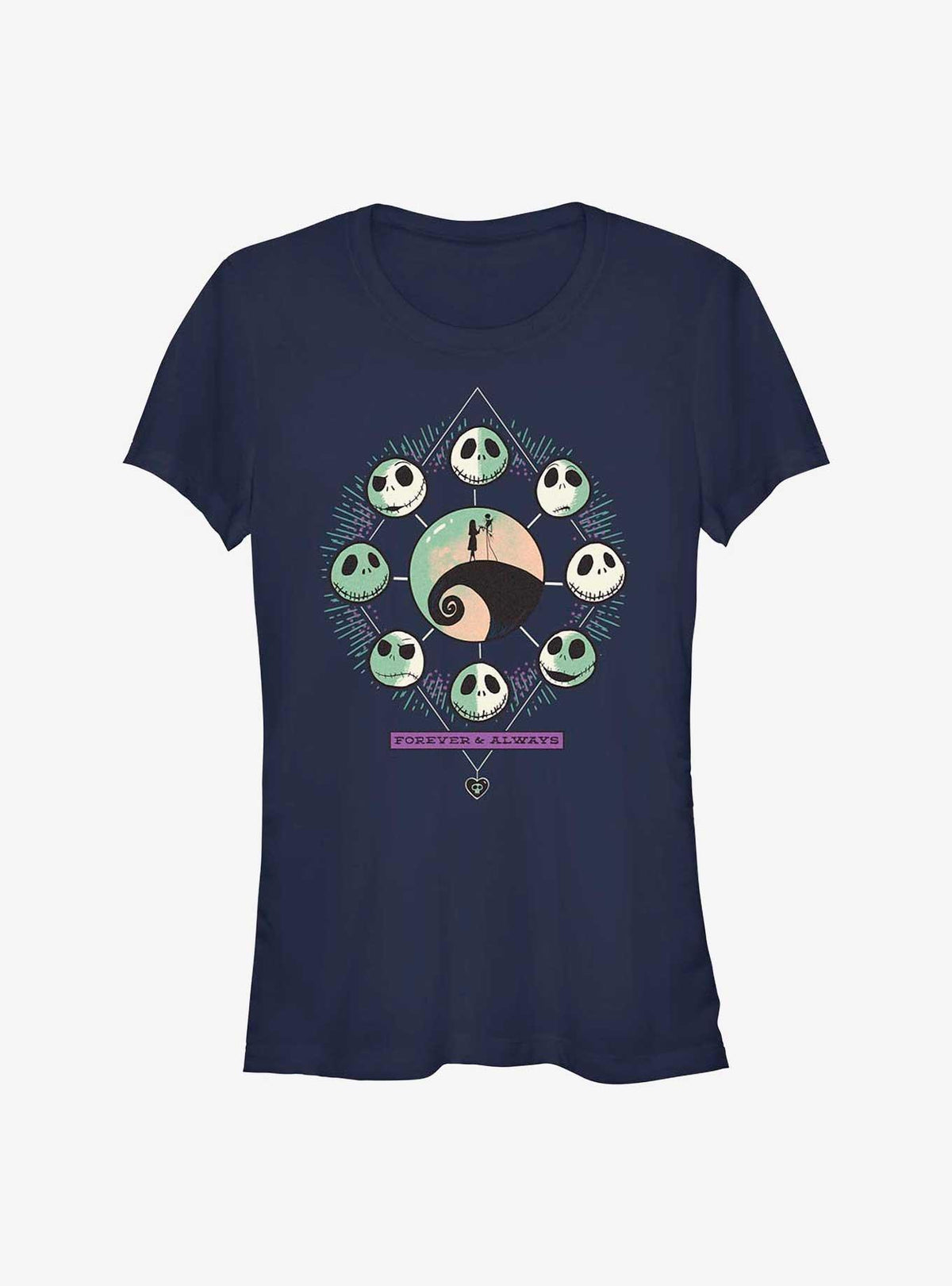 spooky holiday Forever and Always Girls T-Shirt
