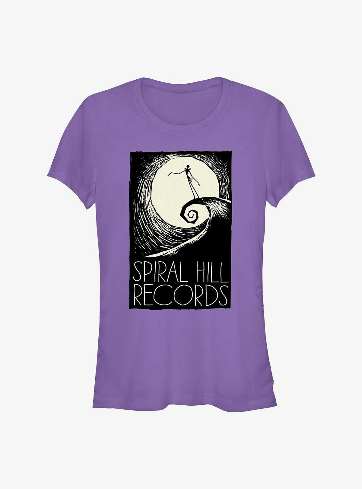 spooky holiday Spiral Hill Records Girls T-Shirt