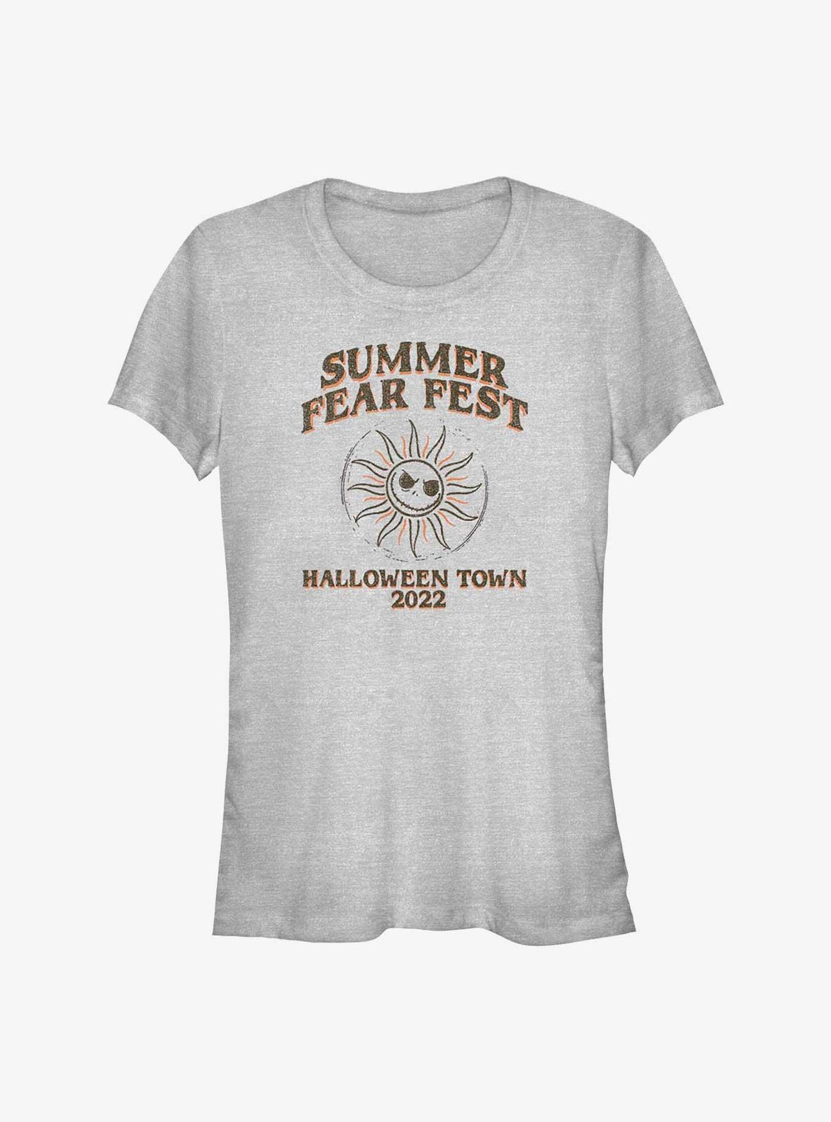 spooky holiday Summer Fear Fest Jack Girls T-Shirt