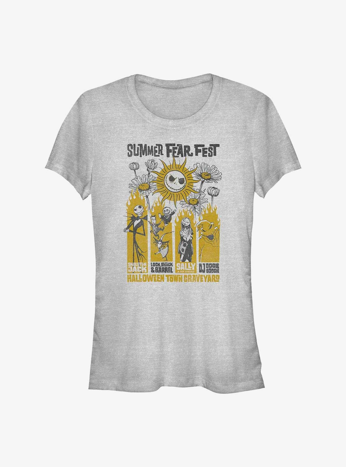 spooky holiday Summer Fear Fest Poster Girls T-Shirt