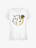 spooky holiday Something in the Wind Girls T-Shirt