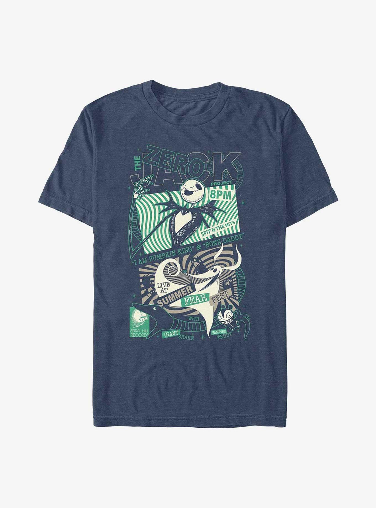 spooky holiday Summer Fear Fest Jack Zero T-Shirt