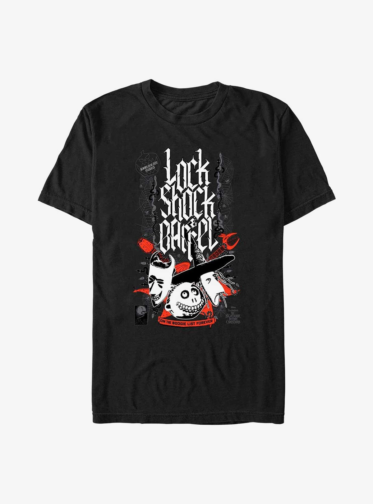 spooky holiday Lock Shock and Barrel T-Shirt