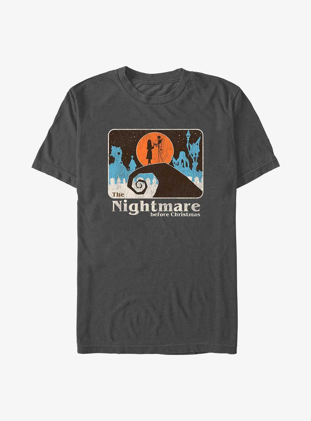 spooky holiday Moonlit Lovers Jack and Sally T-Shirt