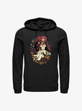 space adventure Japanese Painting Style Luke and Leia Hoodie