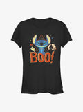 island alien duo Boo cute blue alien Girls T-Shirt