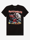 Iron Maiden The Number Of The Beast Lyrics T-Shirt 2