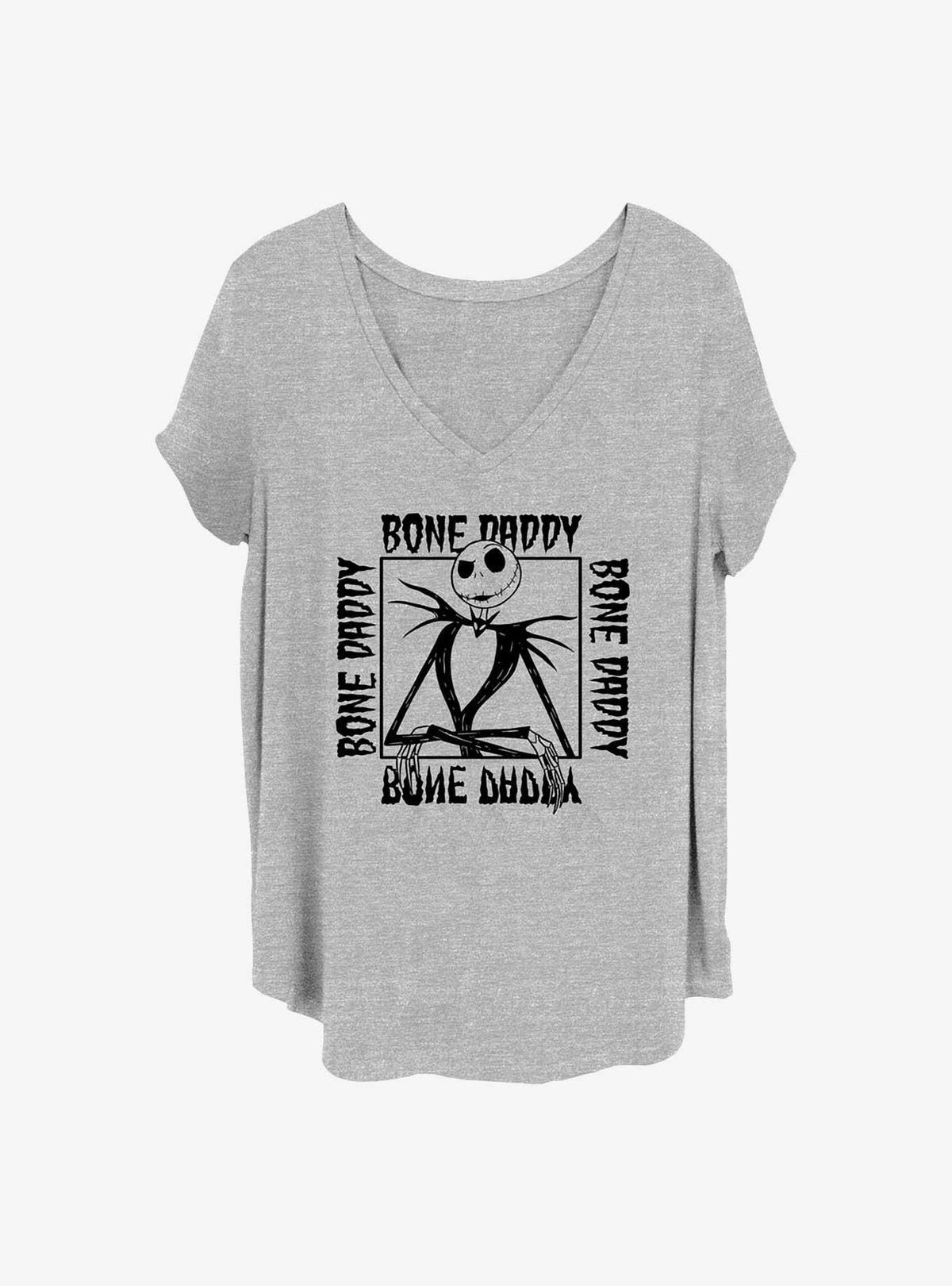 spooky holiday Bone Daddy Jack Girls T-Shirt Plus Size